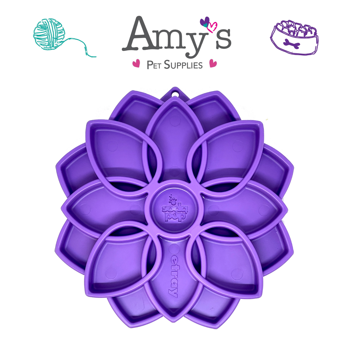 Mandala Design eTray Enrichment Tray for Dogs