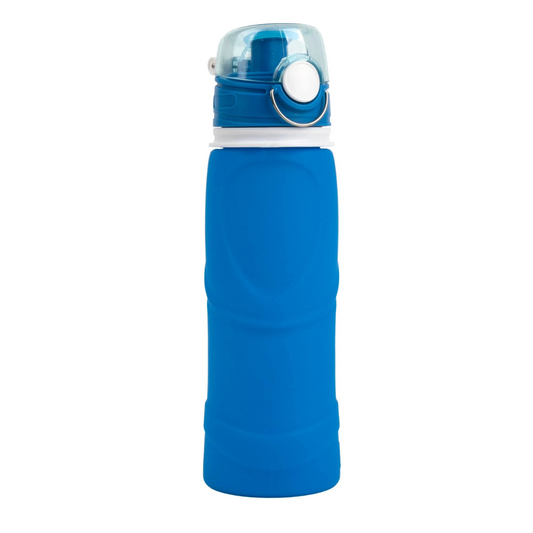 All For Paws Chill Out Silicone Chill Bottle - Foldable Water Bottle for Dogs
